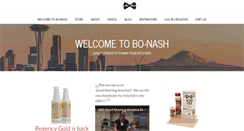 Desktop Screenshot of bonashstore.com